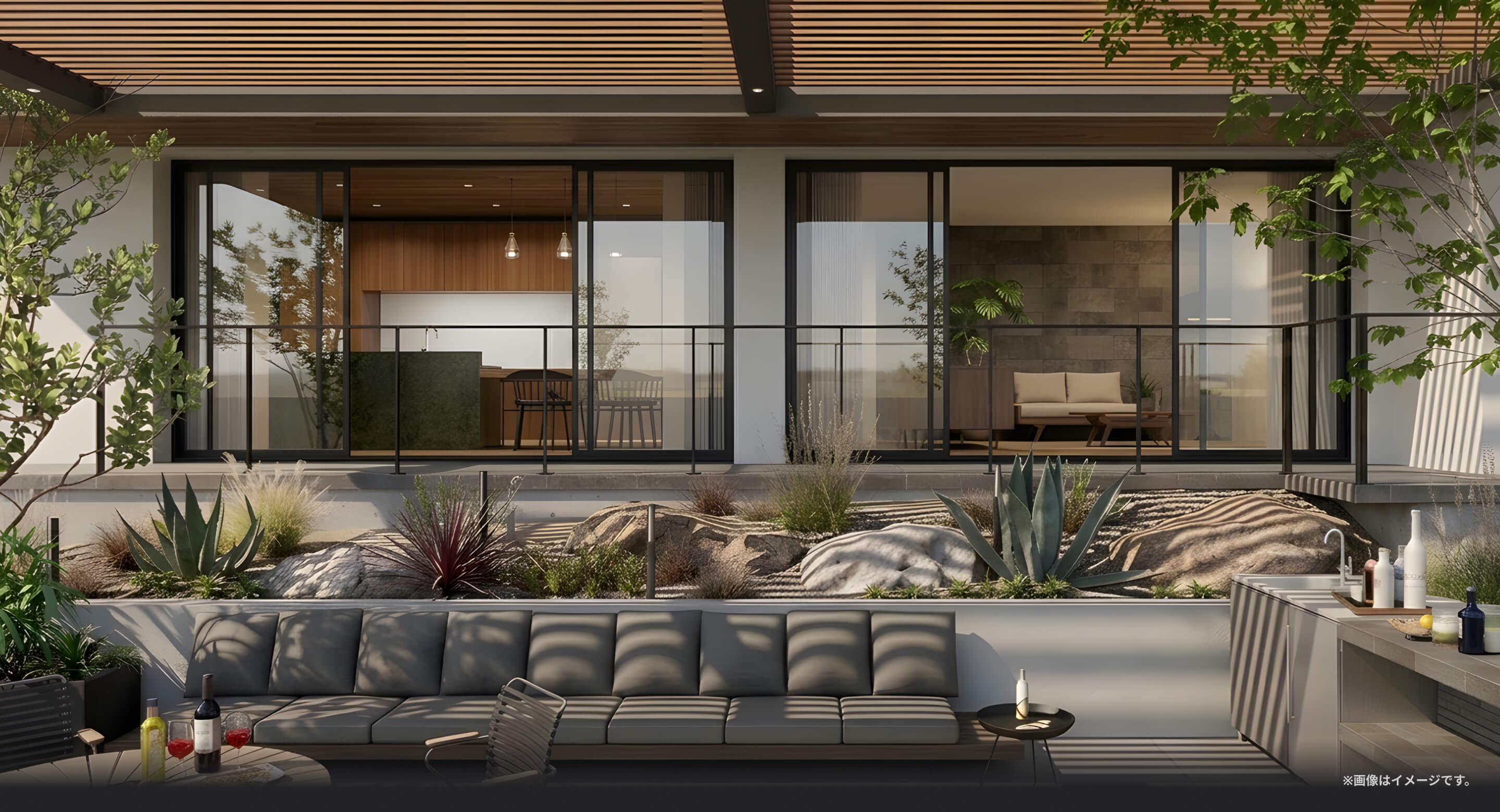 AIレンダリング後のイメージ画像