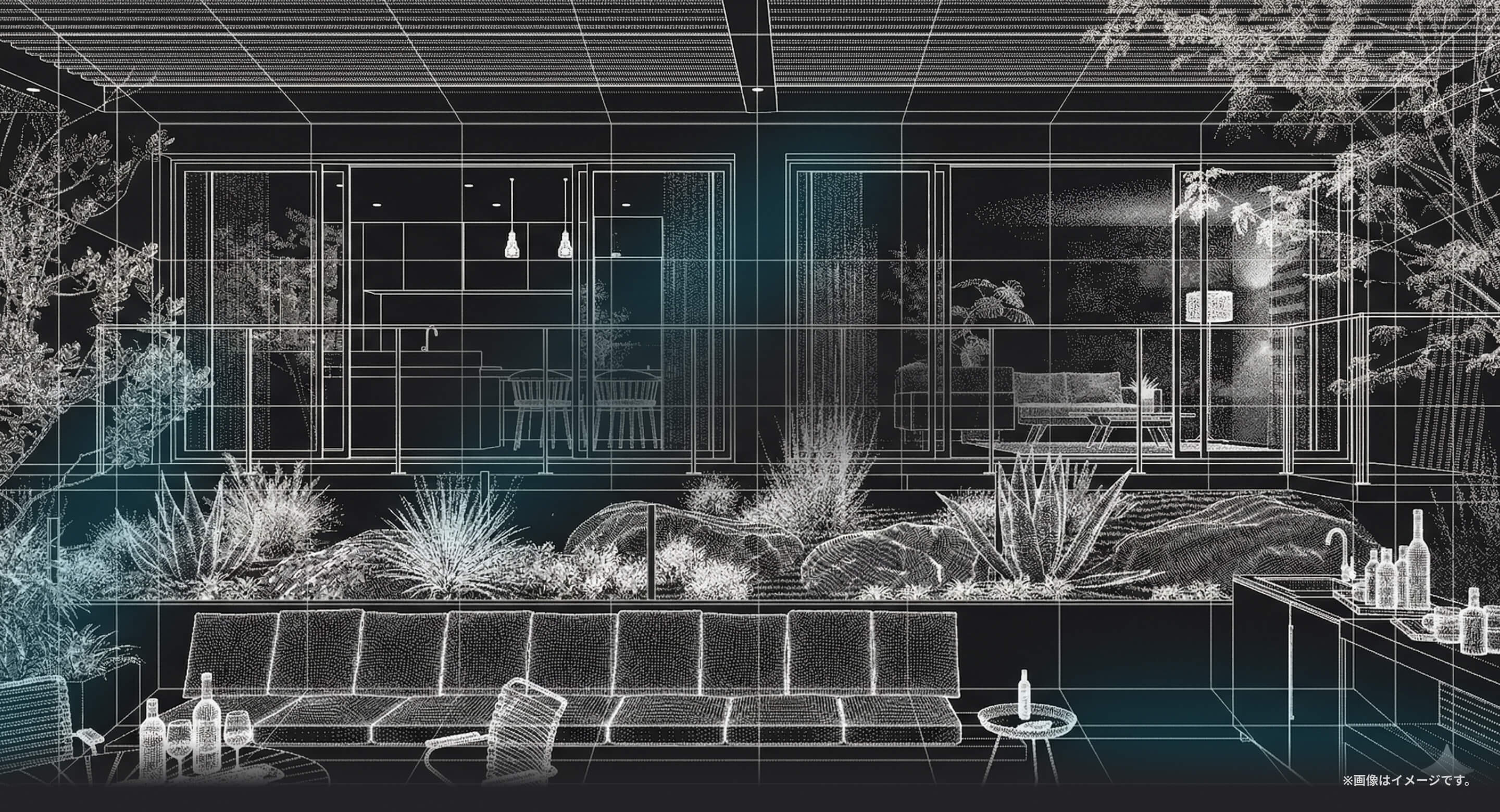 AIレンダリング前のイメージ画像